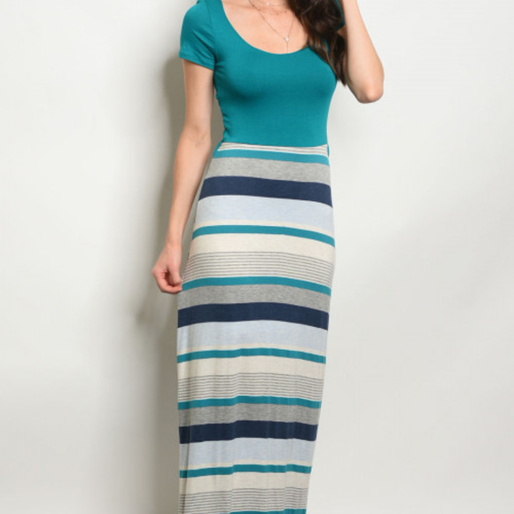 Casual Maxi Dress @LAST ONE - Picture 3 of 5